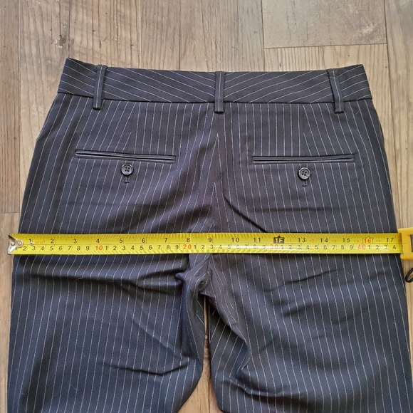 Express Design Studios slacks, pinstripe flared - Picture 8 of 10